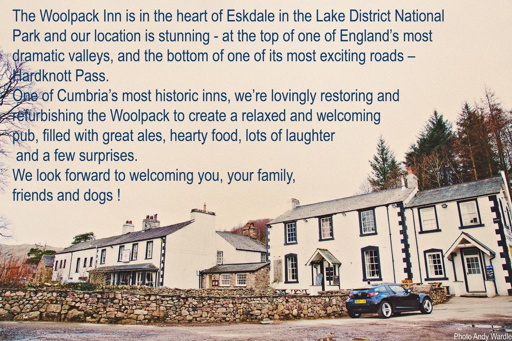 Woolpack Inn Boot Eksteriør billede